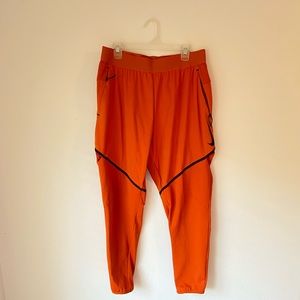 New XL Nike Mens Dri-Fit Training Pants Orange